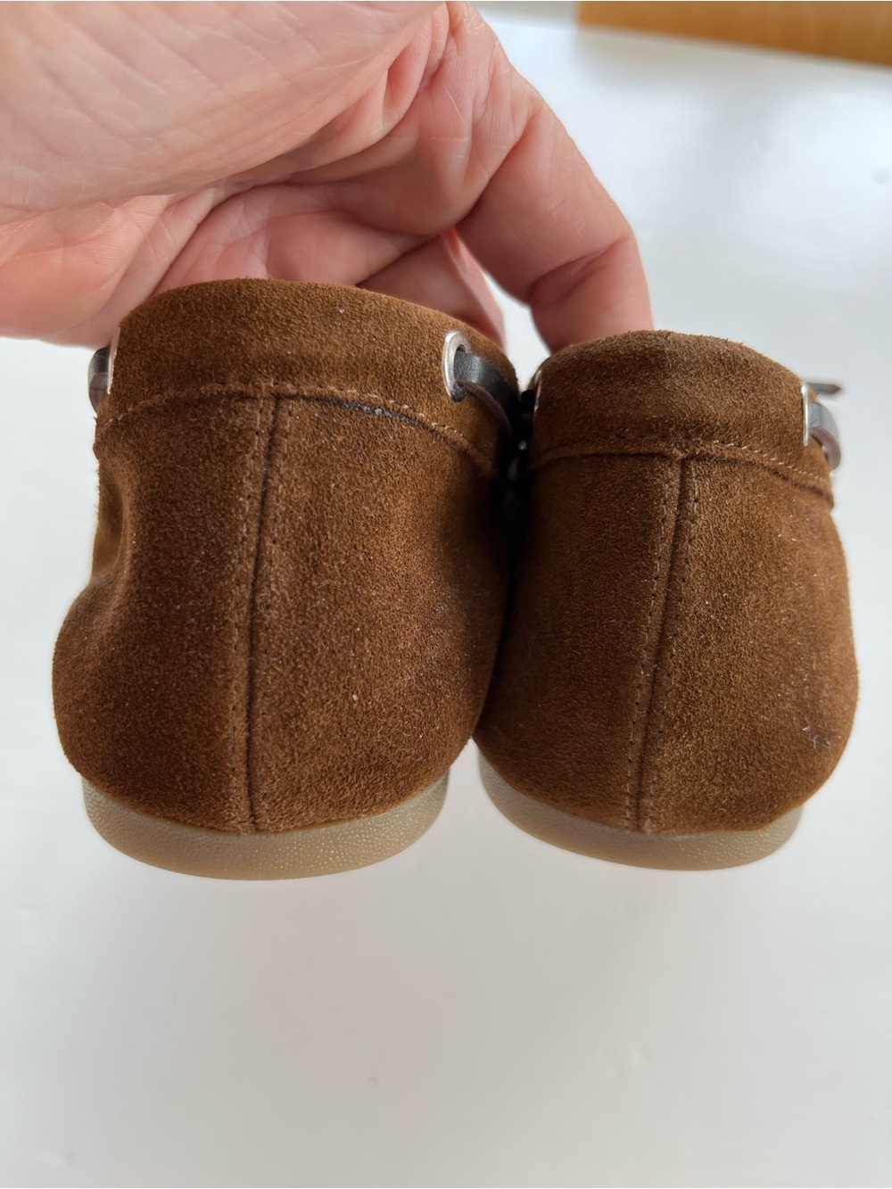 Zara Suede Boat Shoes Size 9/EU 40 NWT - Picture 4 of 7